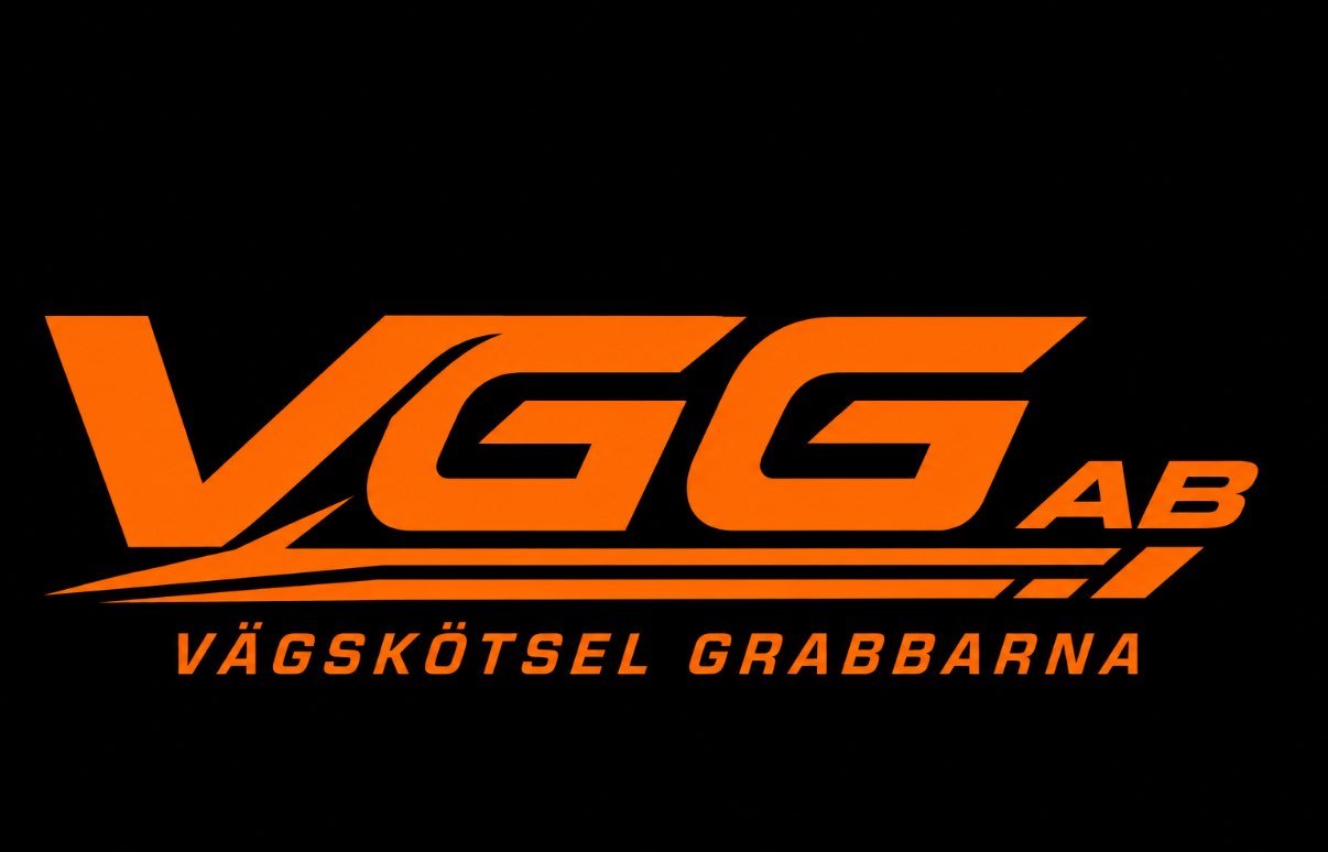 Vägskötsel Grabbarna, företagets logotyp